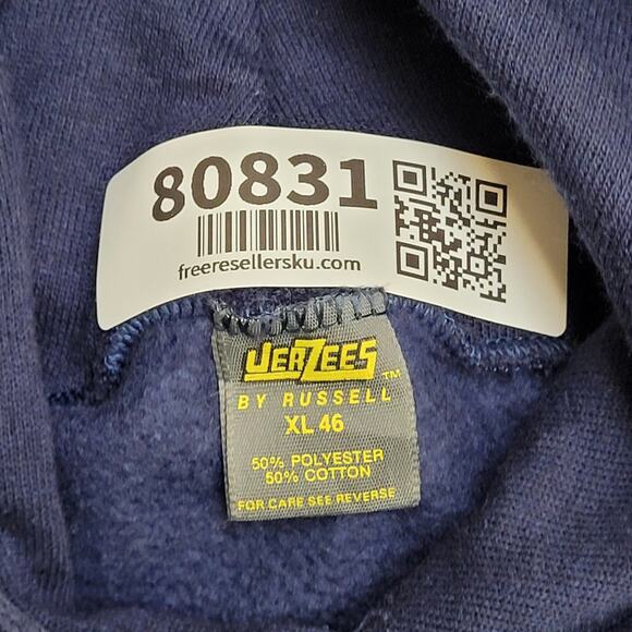 Vintage 90s Barnstormer Hoodie Womens XL 22x22 Crop Boxy USA - Picture 6 of 15